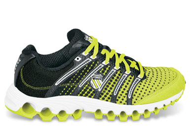 Somber een beetje Wanneer K-Swiss Womens Tubes Run 100 Neon Yellow/Black 92281377 : American Athletics