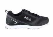 Fila Men's Memory Windstar Slip-On Running Sneakers Black / Black / Metallic Silver 1SR20543-010