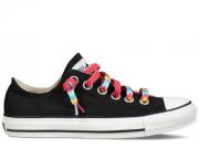 Converse Chuck Taylor All Star Double Lace Lo Top Black 532364F