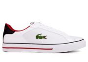 Lacoste Mens Marling 2 White/Black Casual Shoes 12147