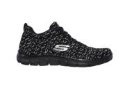 Skechers Women's Relaxed Fit Empire Connections Black/Charcoal 12411/BKCC
