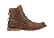Timbeland Mens Original Leather 6-Inch Boot Red/Brown Burnished 15551