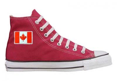 Converse Taylor All Hi Top Canadian Flag : American Athletics