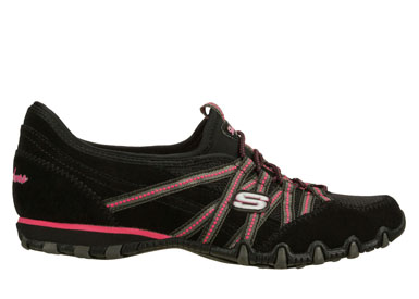 skechers women's bikers quick step casual sneakers