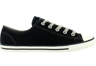 Converse Chuck Taylor All Star Lo Top Dainty Black Leather 532359C American Athletics