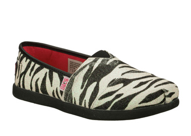 skechers bobs zebra