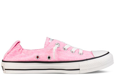 pink converse slip on