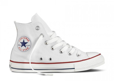 Converse Chuck Taylor All Star Hi Top Unbleached White : American Athletics