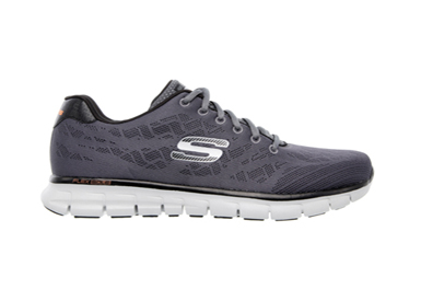 Skechers Sport Synergy Fine Tune Charcoal/Black 51524/CCBK : Athletics