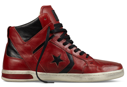 Converse Chuck Taylor John Varvatos Weapon Mid Faded Rose : American Athletics