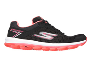 Skechers Womens GoAir Black/Hot 14230/BKHP American Athletics