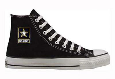 Converse Chuck Taylor All Star Custom with US Army Logo American Athletics