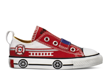 converse fire truck shoes