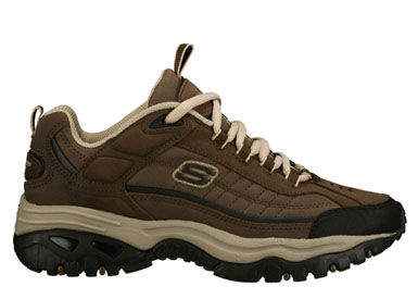 Skechers Mens Energy Downforce Brown/Taupe 50172/BRTP : American Athletics