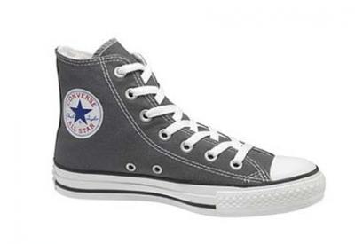 Converse Taylor Star Hi Top Charcoal Grey American Athletics