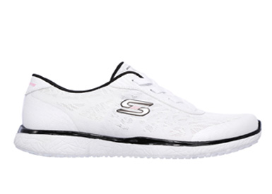 Skechers Microburst Showdown White/Black 23321/WBK