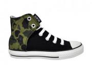 Converse Chuck Taylor All Star Easy Slip Hi Top Black/Olive 637310F