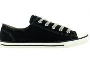 Converse Chuck Taylor All Star Lo Top Womens Dainty Black Leather 532359C