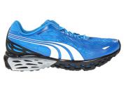 Puma Men's Bioweb Elite NM Running Shoe Brilliant Blue/White/Black 186903 07