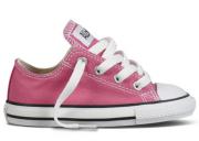 Converse Chuck Taylor All Star Lo Top Carmine Rose Infants 737254F