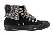 Converse Chuck Taylor All Star X Hi Black Tweed