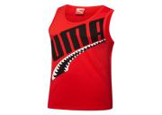 Puma Men's Chemical Comic Tank High Risk Red 567170 02