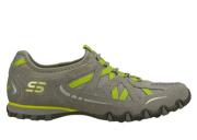 Skechers Womens Bikers Equation Gray/Lime 22237/GYLM