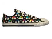 Converse Chuck Taylor All Star Infants Lo Top Stretch Black/Multi 722350F