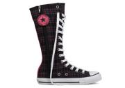 Converse Chuck Taylor All Star X-Hi Black Plaid 637248C