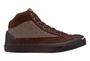 Converse Jack Purcell OTR Mid Chocolate/Tan Leather