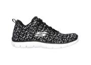 Skechers Women's Relaxed Fit Empire Connections Black/White 12411/BKW
