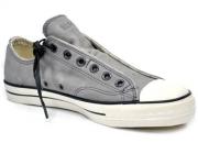 Converse Chuck Taylor John Varvatos Lo Top Charcoal Suede Slip 117422