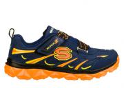 Skechers Boys Mighty Flex Sproom Navy/Orange 95265L/NVOR